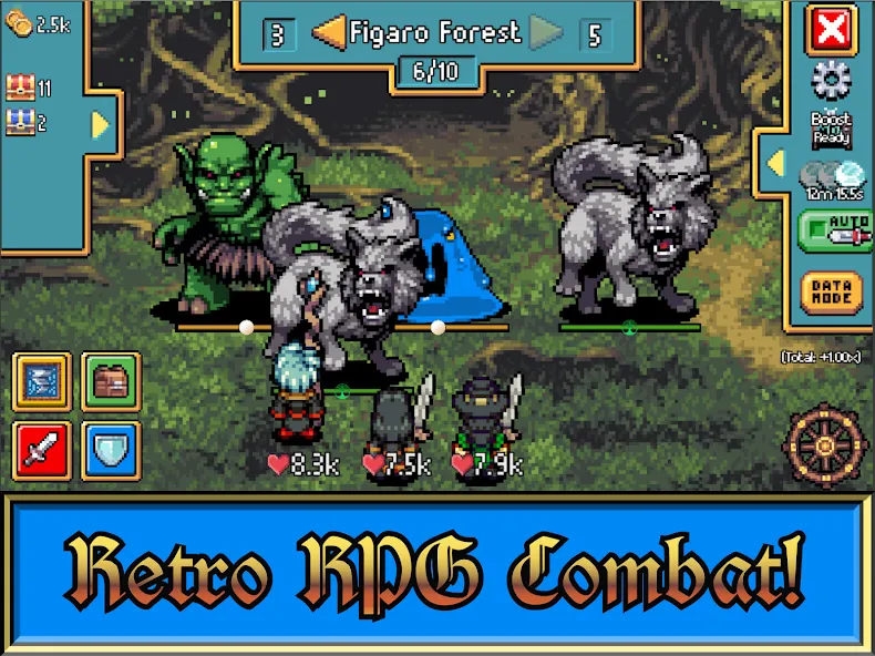 Wizard's Wheel 2: Idle RPG — скриншот 3