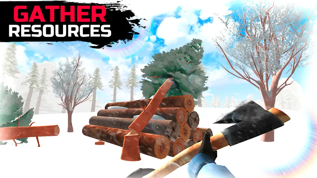 WinterCraft: Survival Forest — скриншот 4