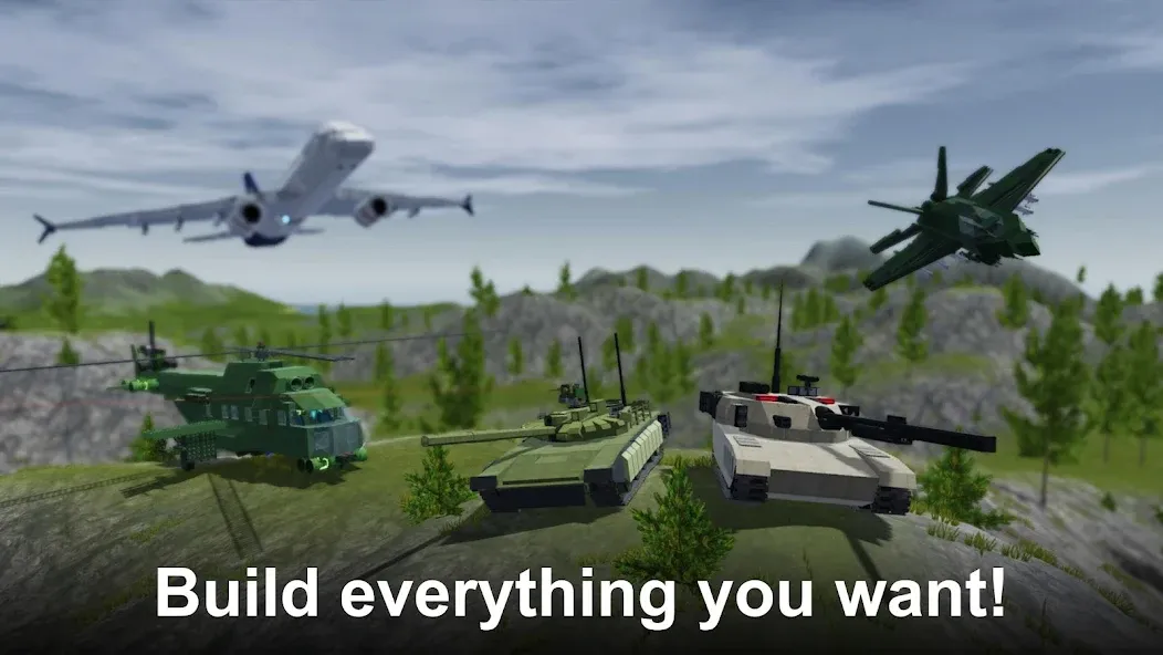 Sandbox World - 3D mechanics — скриншот 1 Sandbox World - 3D mechanics — скриншот 1