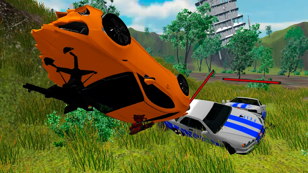 Car Crash Arena Simulator 3D — скриншот 1