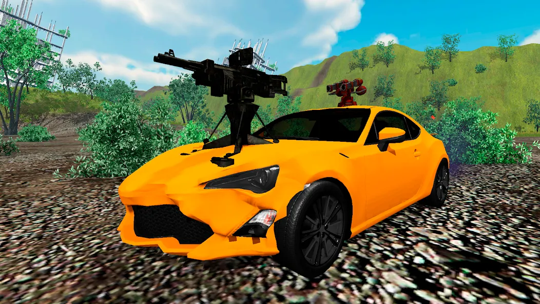 Car Crash Arena Simulator 3D — скриншот 3