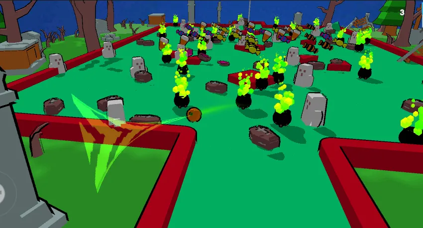 MiniGolf Madness: Halloween — скриншот 2 MiniGolf Madness: Halloween — скриншот 2