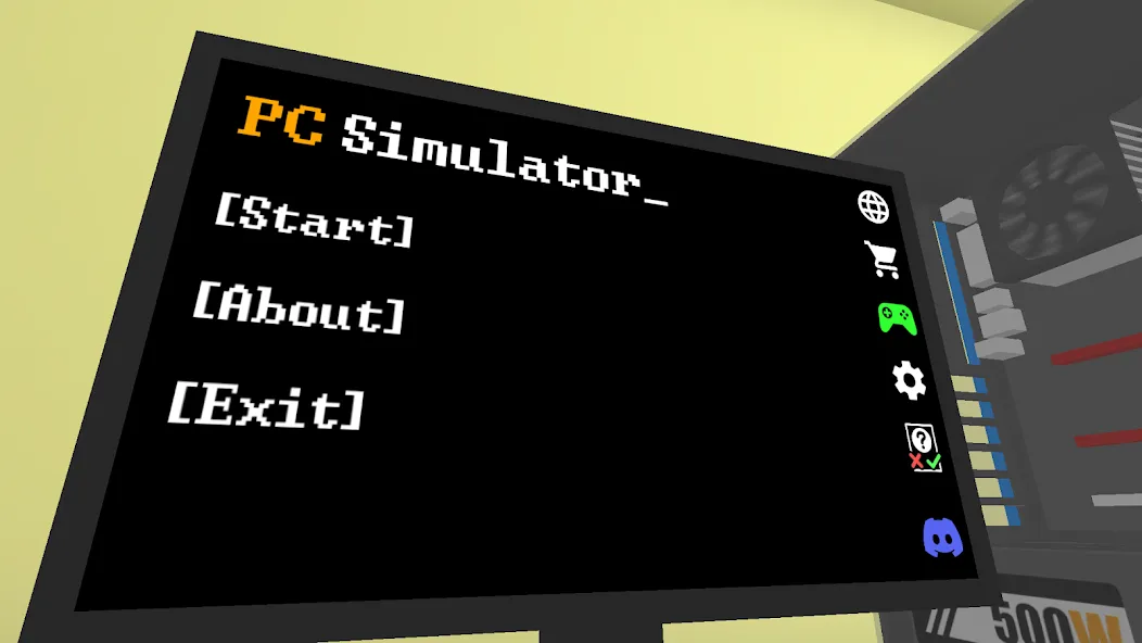 PC Simulator — скриншот 1