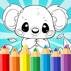 Animal coloring pages — взломанная версия — Все цвета разблокированы