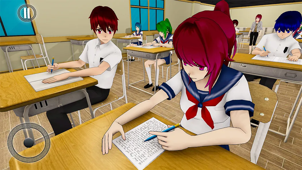 Anime Girl School Teacher 3D — скриншот 1
