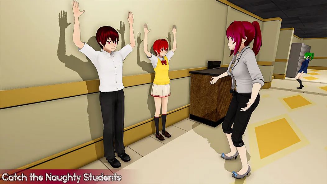 Anime Girl School Teacher 3D — скриншот 3