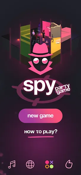 Spyfall - party game — скриншот 1