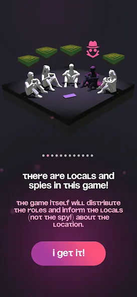 Spyfall - party game — скриншот 2