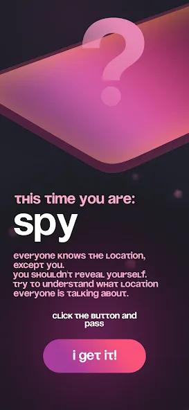 Spyfall - party game — скриншот 4