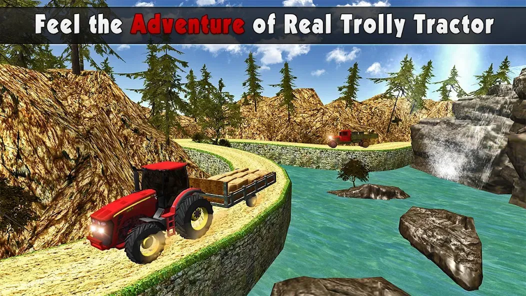 Rural Farming - Tractor games — скриншот 1