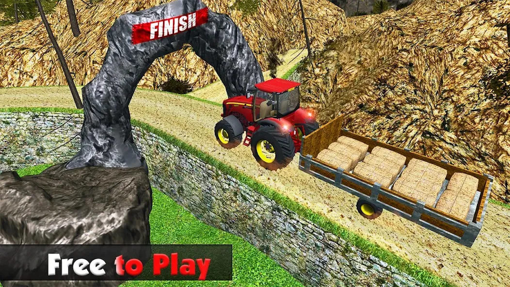 Rural Farming - Tractor games — скриншот 5