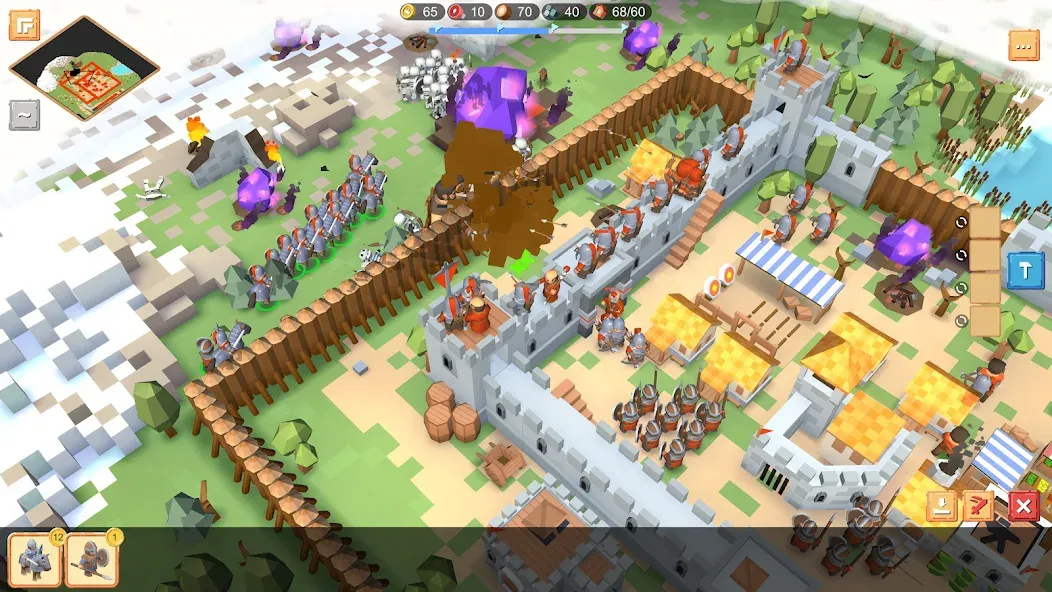 RTS Siege Up! - Medieval War — скриншот 4