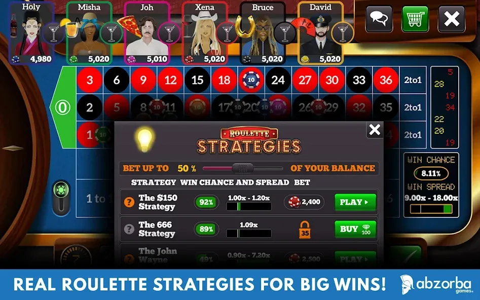 Roulette Live Casino Tables — скриншот 2