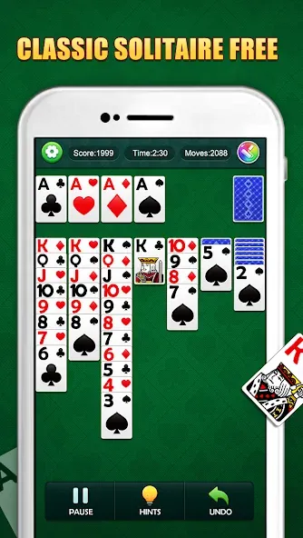 Solitaire Puzzle : Card Jigsaw — скриншот 1
