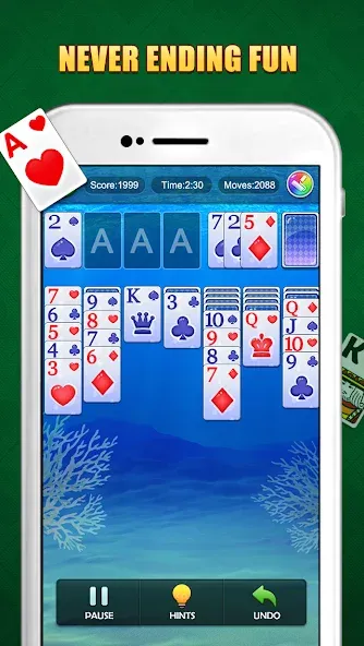 Solitaire Puzzle : Card Jigsaw — скриншот 2