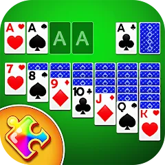 Solitaire Puzzle : Card Jigsaw MOD — Много денег