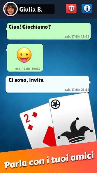 Burraco classico carte online — скриншот 2 Burraco classico carte online — скриншот 2