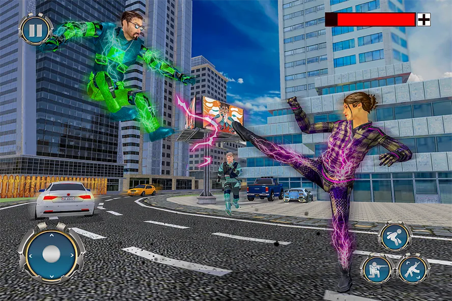 Light Superhero Speed Hero — скриншот 4