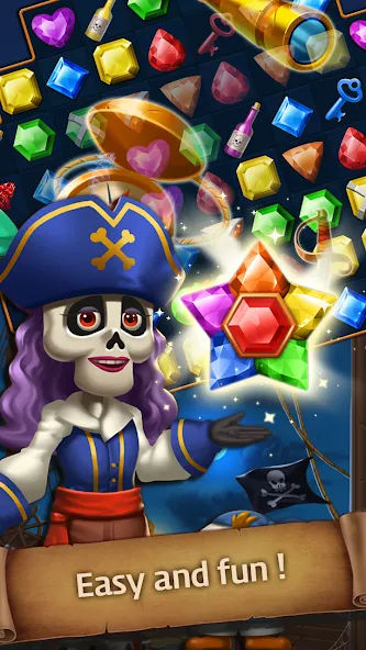Jewels Ghost Ship: jewel games — скриншот 3