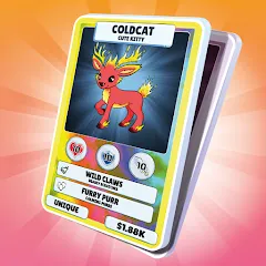 Hyper Cards: Trade & Collect MOD на телефон — Много денег