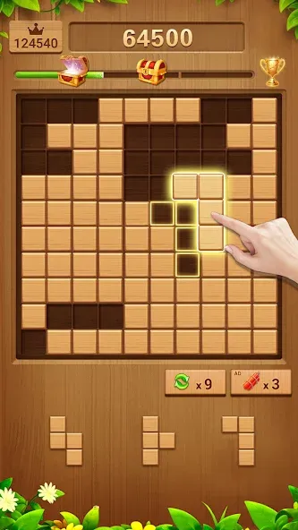 Wood Block Puzzle Addictive — скриншот 4