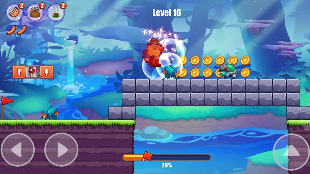 Miner's World: Super Run Game — скриншот 1