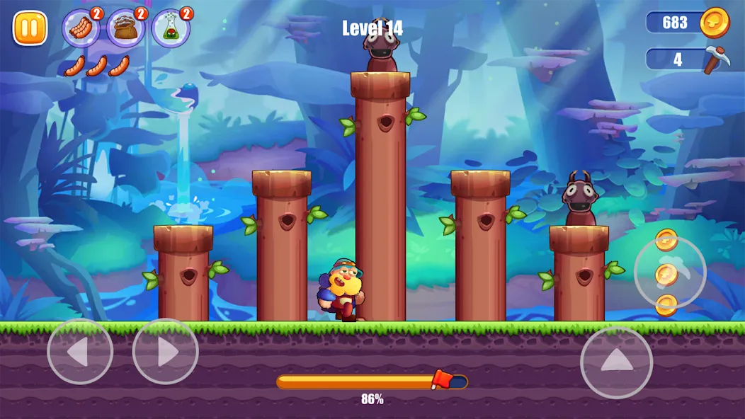 Miner's World: Super Run Game — скриншот 5