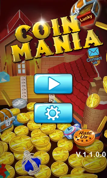 AE Coin Mania : Arcade Fun — скриншот 1 AE Coin Mania : Arcade Fun — скриншот 1