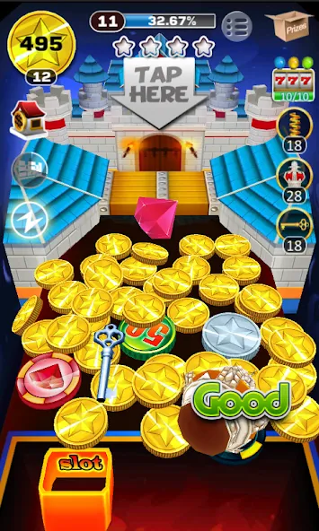 AE Coin Mania : Arcade Fun — скриншот 3 AE Coin Mania : Arcade Fun — скриншот 3