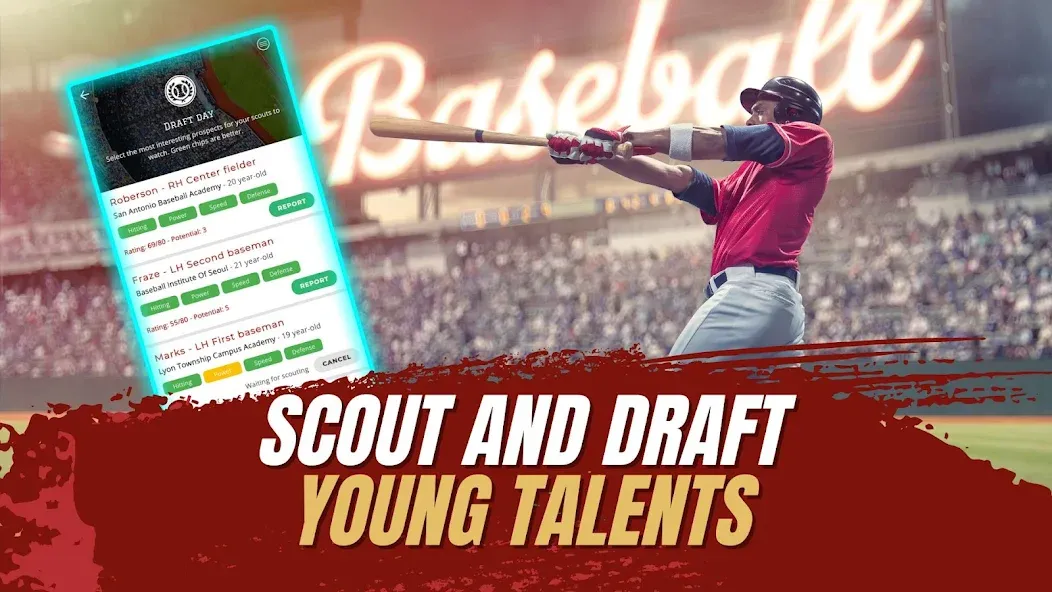 Astonishing Baseball Manager — скриншот 5