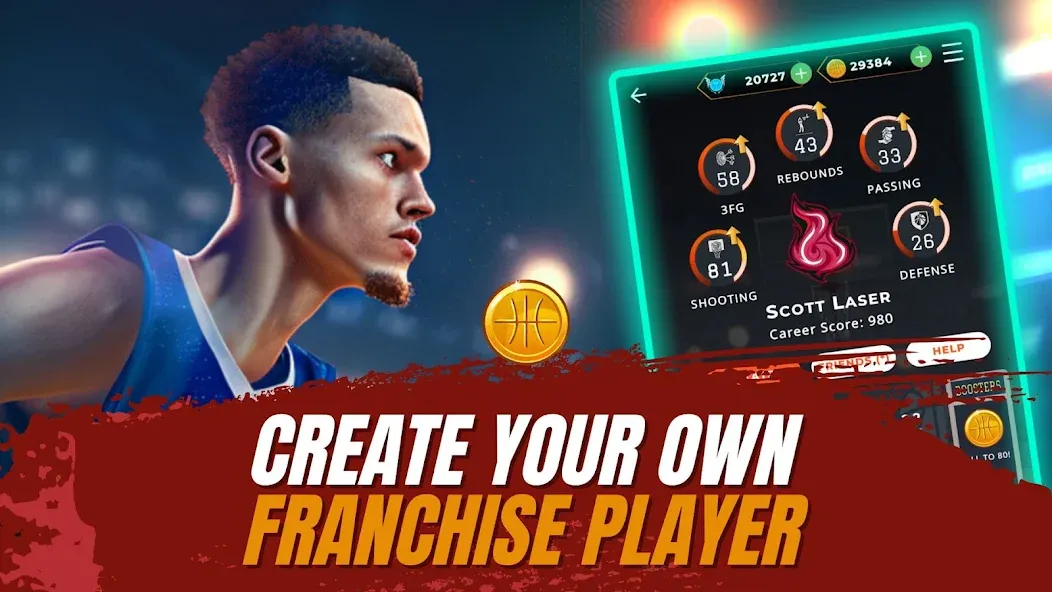 Astonishing Basketball Manager — скриншот 2