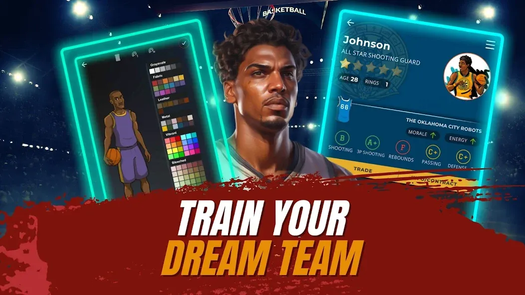 Astonishing Basketball Manager — скриншот 3