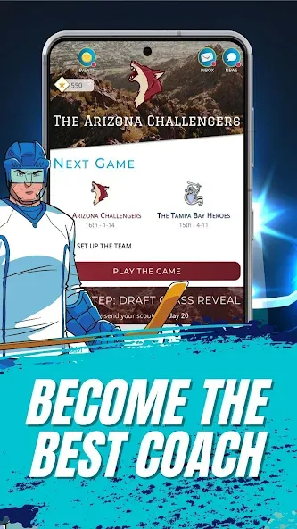 Astonishing Hockey Manager — скриншот 1 Astonishing Hockey Manager — скриншот 1
