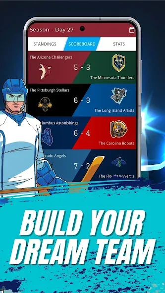 Astonishing Hockey Manager — скриншот 2 Astonishing Hockey Manager — скриншот 2