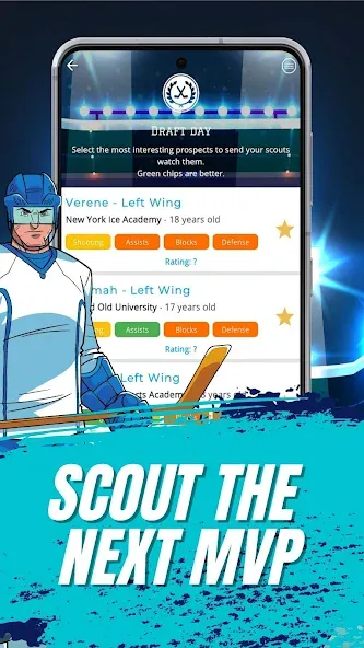 Astonishing Hockey Manager — скриншот 4 Astonishing Hockey Manager — скриншот 4