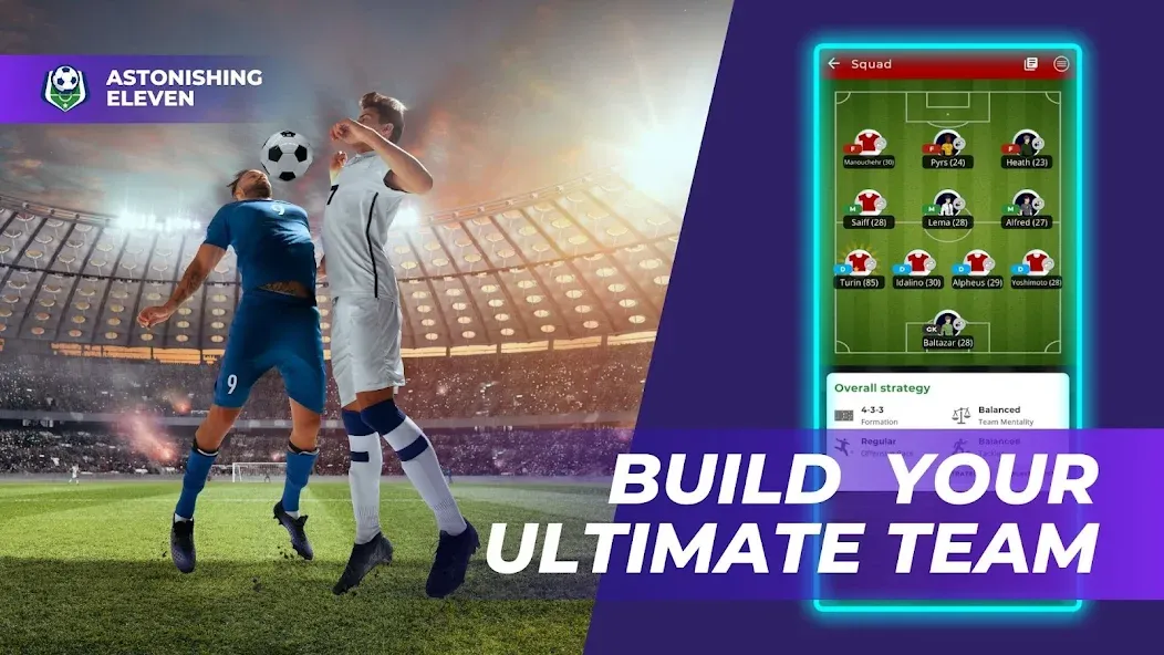 Astonishing Eleven Football — скриншот 2