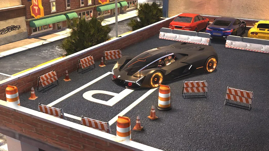 Luxury Car Parking Games — скриншот 1