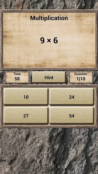 Math - Quiz Game — скриншот 2