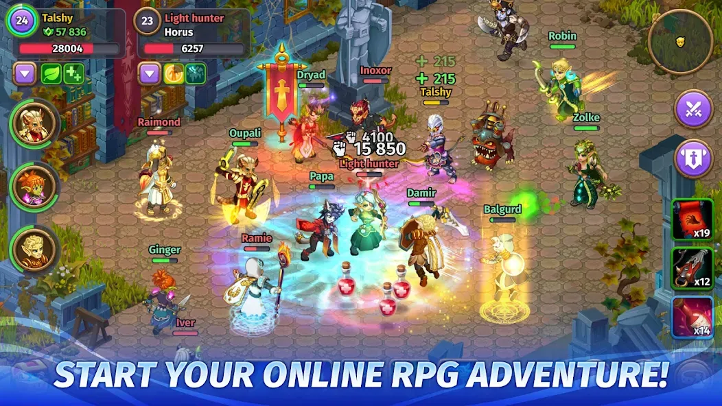 Skylore-fantasy MMORPG — скриншот 2 Skylore-fantasy MMORPG — скриншот 2