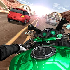 Moto Rider In Traffic — Много денег и без рекламы