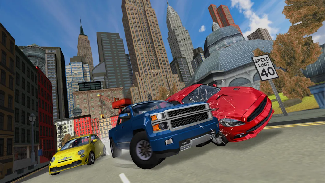 Car Driving Simulator: NY — скриншот 1