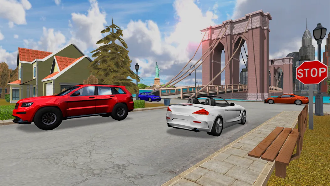 Car Driving Simulator: NY — скриншот 5