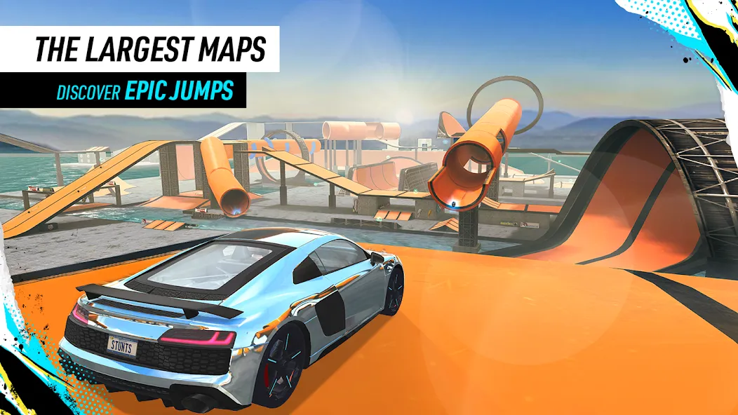 Car Stunt Races: Mega Ramps — скриншот 3
