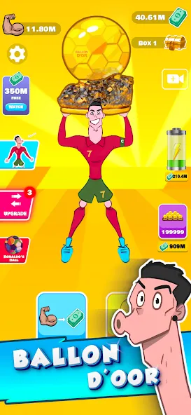 Lifting Ronaldo — скриншот 1 Lifting Ronaldo — скриншот 1