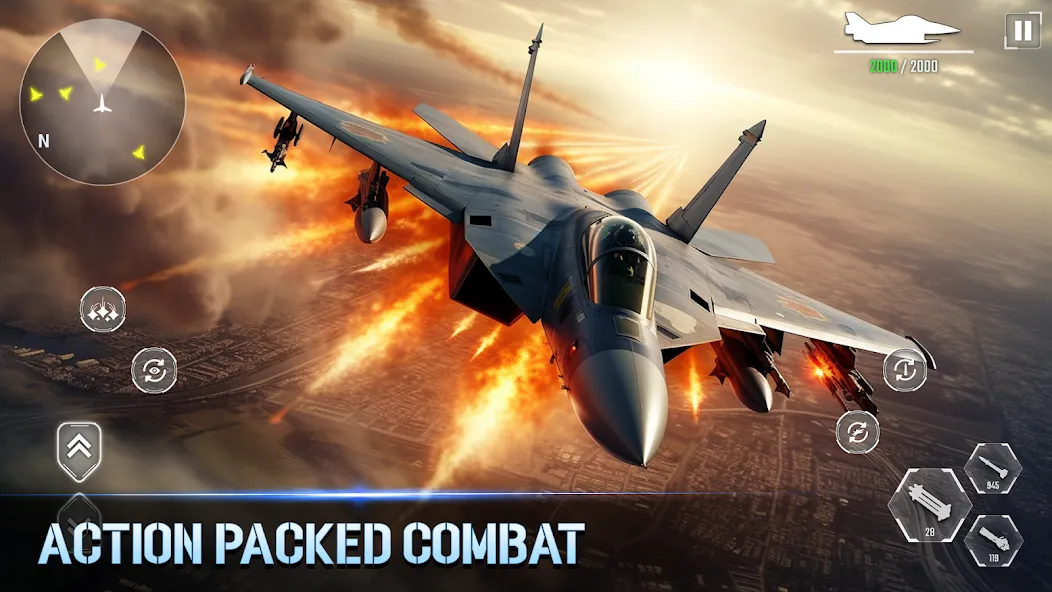 Aircraft Strike: Jet Fighter — скриншот 1