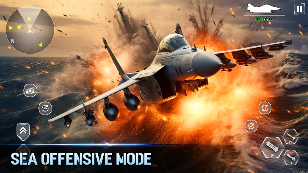 Aircraft Strike: Jet Fighter — скриншот 2