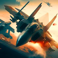 Aircraft Strike: Jet Fighter — взломанная версия — Много денег и все самолеты открыты