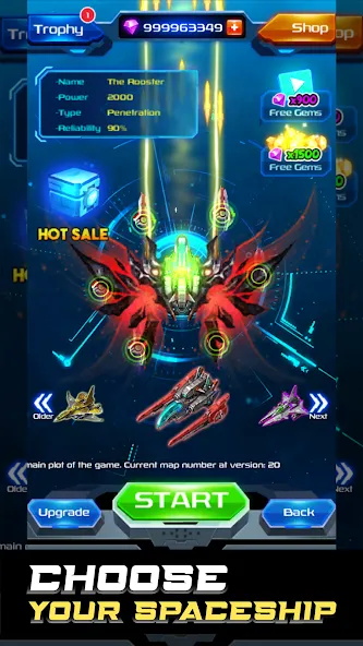 Galaxy Attack: Space Shooter — скриншот 2
