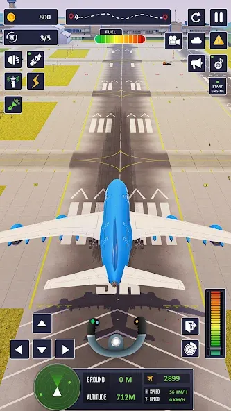 Airplane Game Flight Simulator — скриншот 2 Airplane Game Flight Simulator — скриншот 2