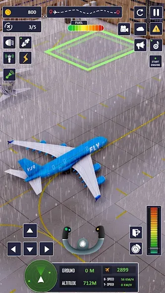 Airplane Game Flight Simulator — скриншот 3 Airplane Game Flight Simulator — скриншот 3
